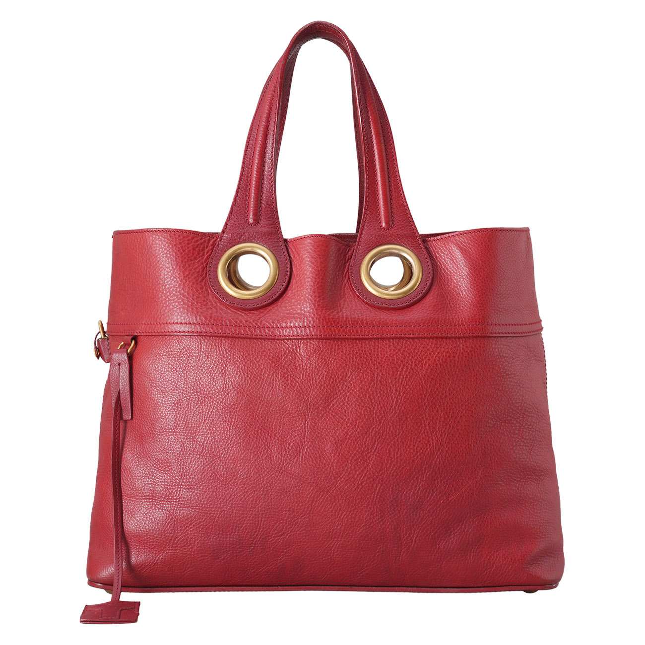 YVES SAINT LAURENT(USED)생로랑 191854 레더 숄더백